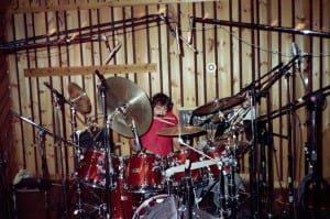 Peter Erskine in the Studio