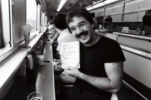 Peter Erskine on the Shinkansen