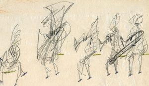 "When You Are Old" for brass quintet, score + parts